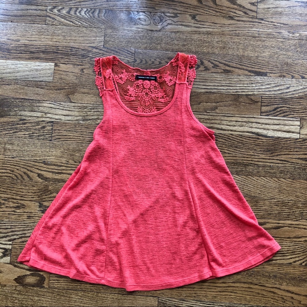 Lace Back Tank